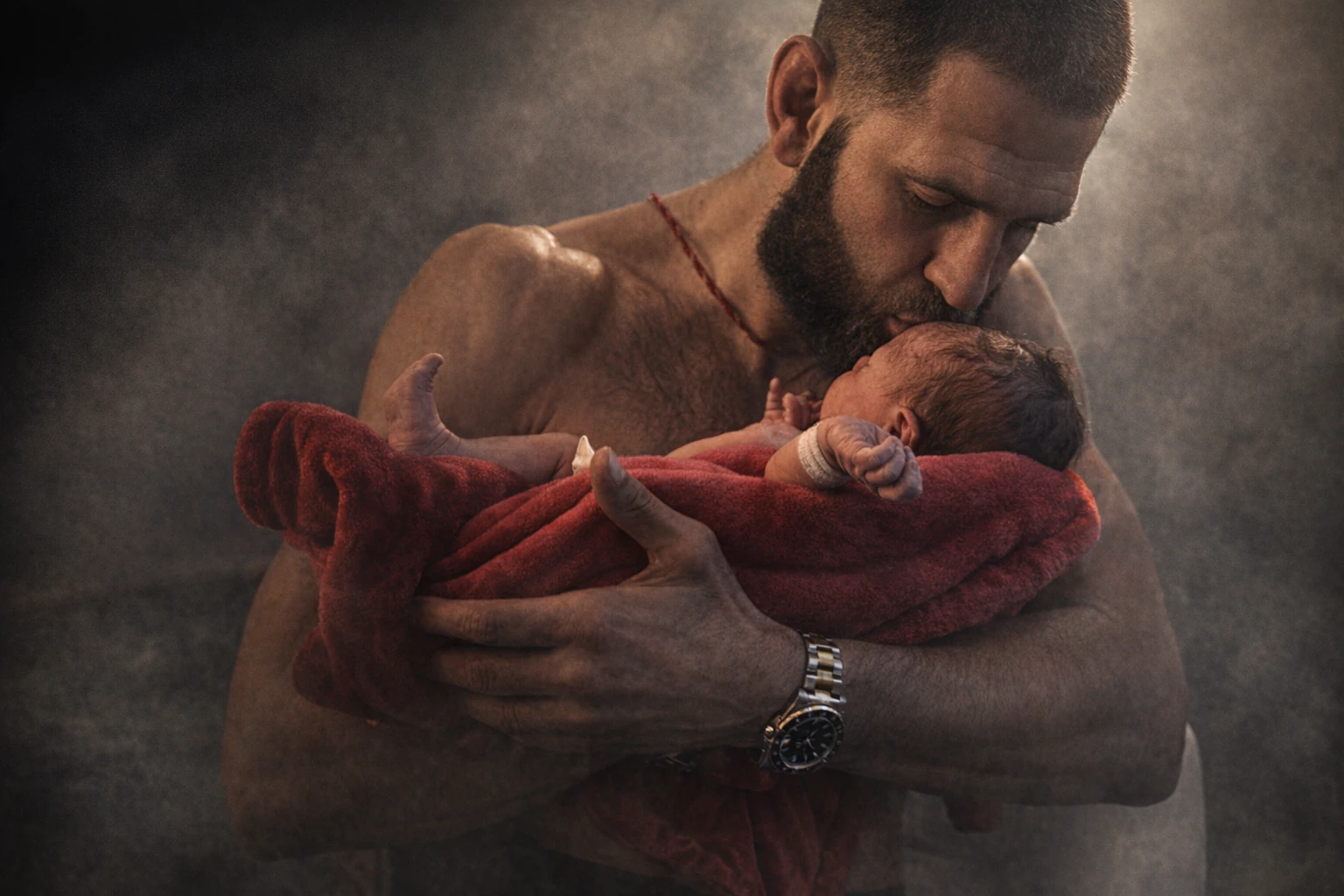 Jiri Prochazka Welcomes First Daughter Eleonora After UFC 327 Loss