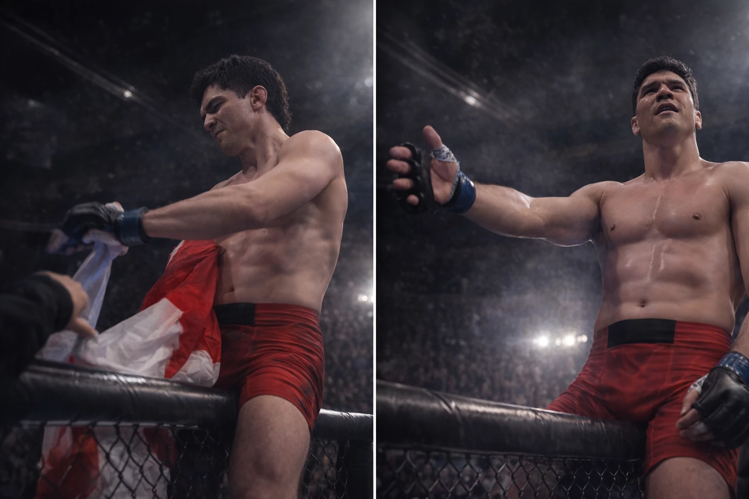 Mike Malott Says He Was Blocked From Waving Canadian Flag After Win