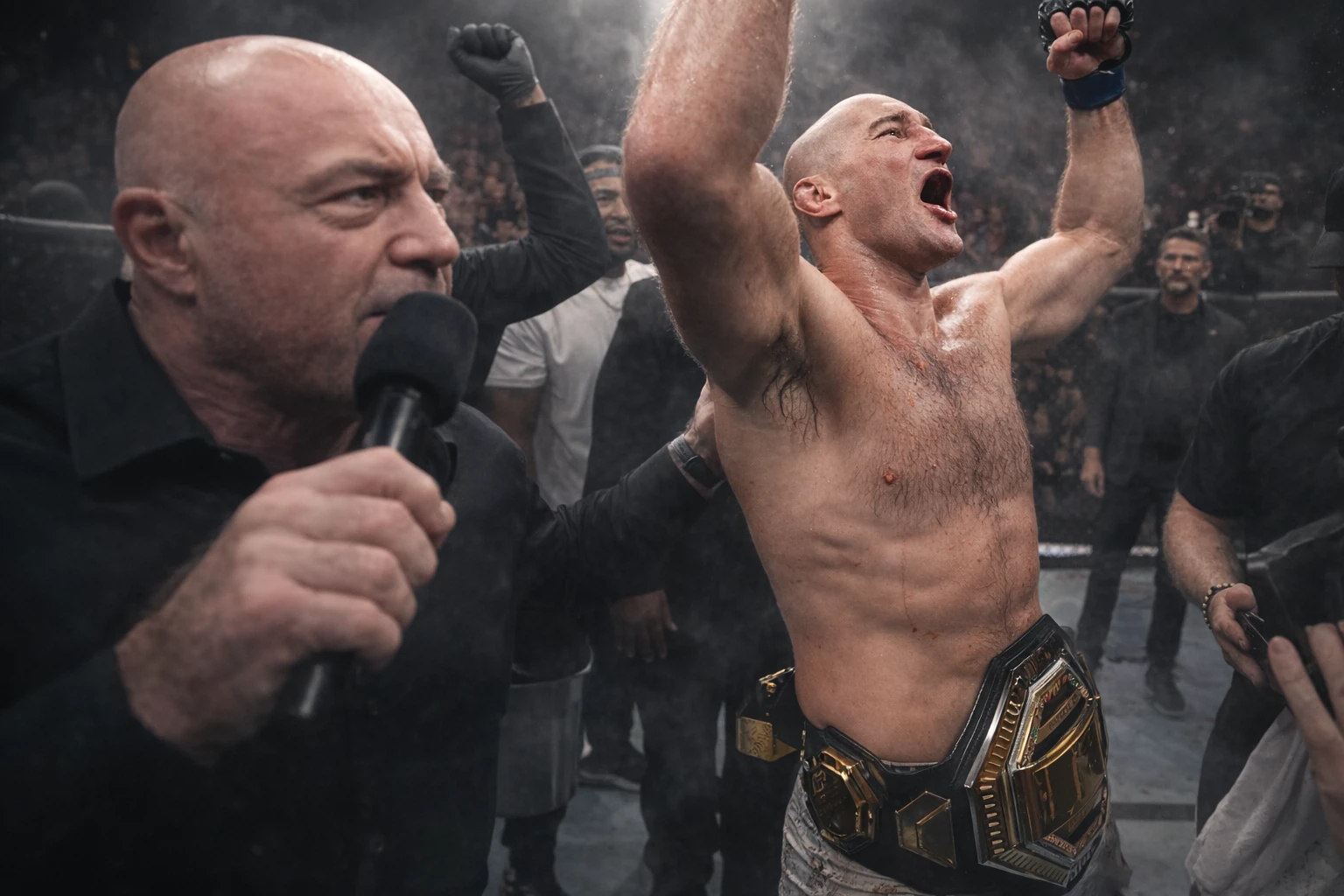 Joe Rogan Applauds Injured Sean Strickland’s Gritty UFC 328 Title Win