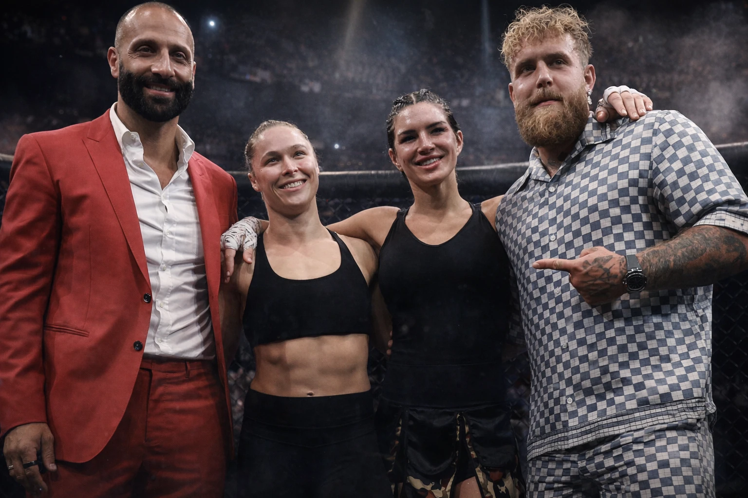 Ronda Rousey vs. Gina Carano Tops Historic Netflix MMA Debut Card