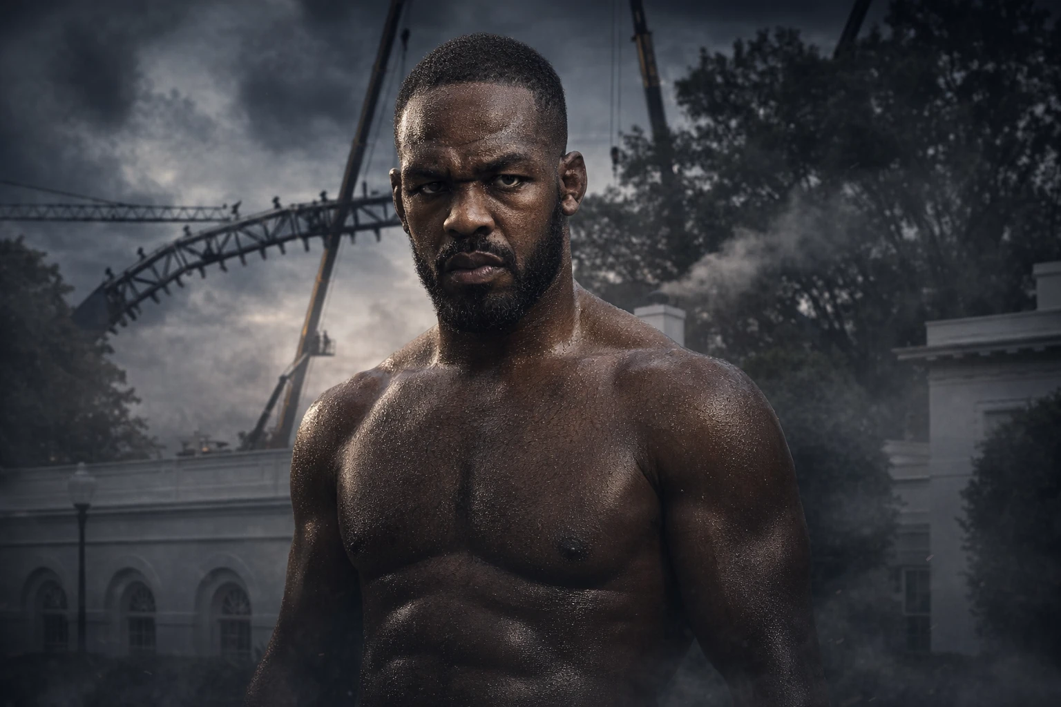 Construction Begins on Temporary White House Arena for UFC Freedom 250