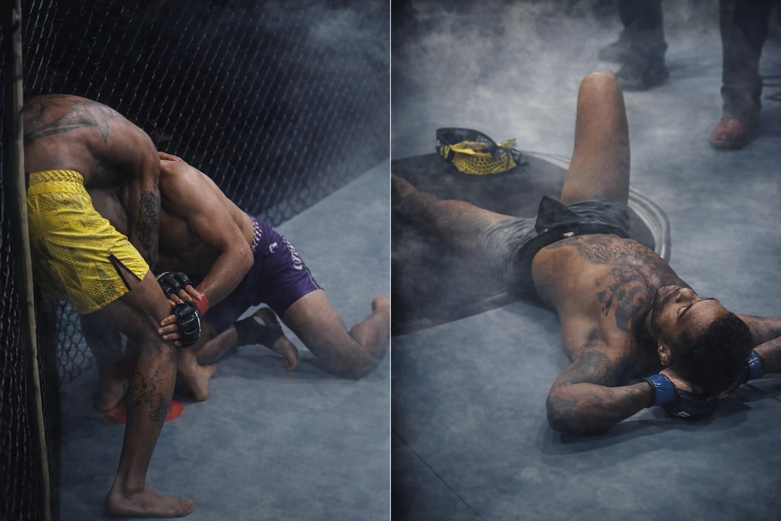 Joanderson Brito Chokes Out Jordan Leavitt In Wild UFC Finish