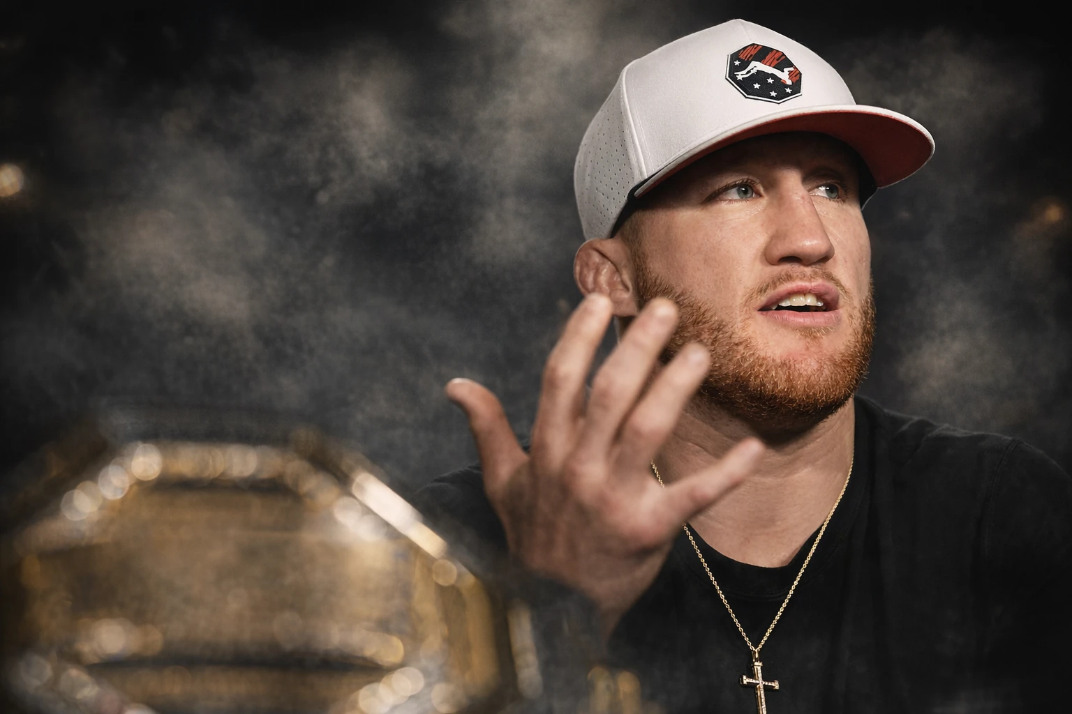 Justin Gaethje Responds After Ilia Topuria Predicts Quick Finish at UFC 250