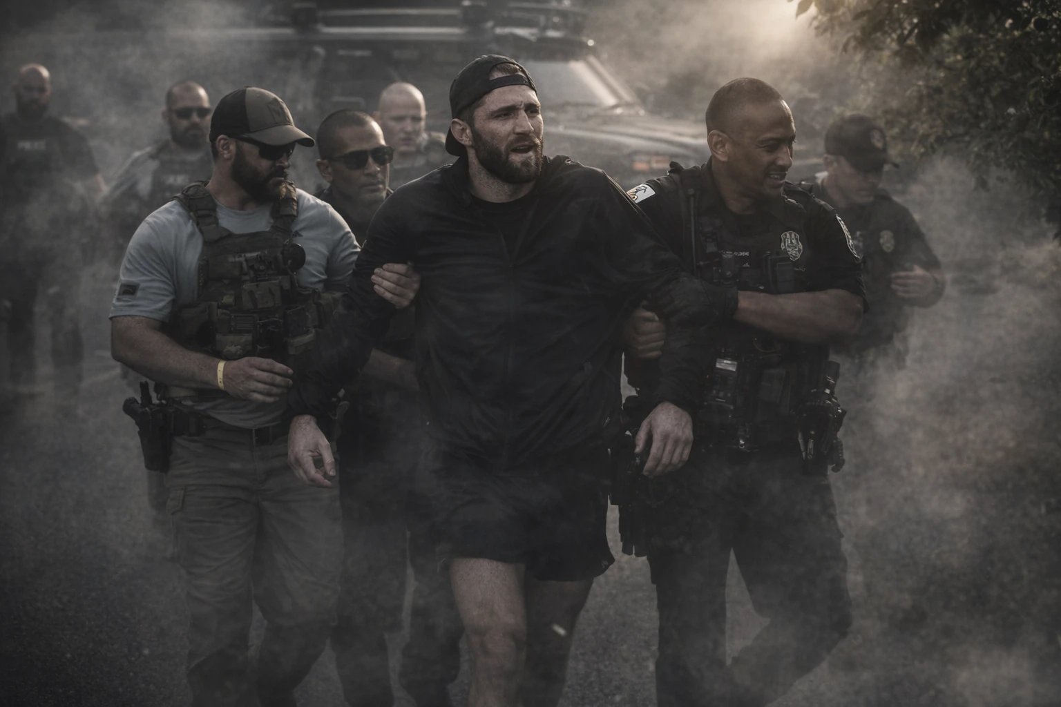 Sean Strickland Escorted Out of UFC Freedom 250 Fan Event by Police