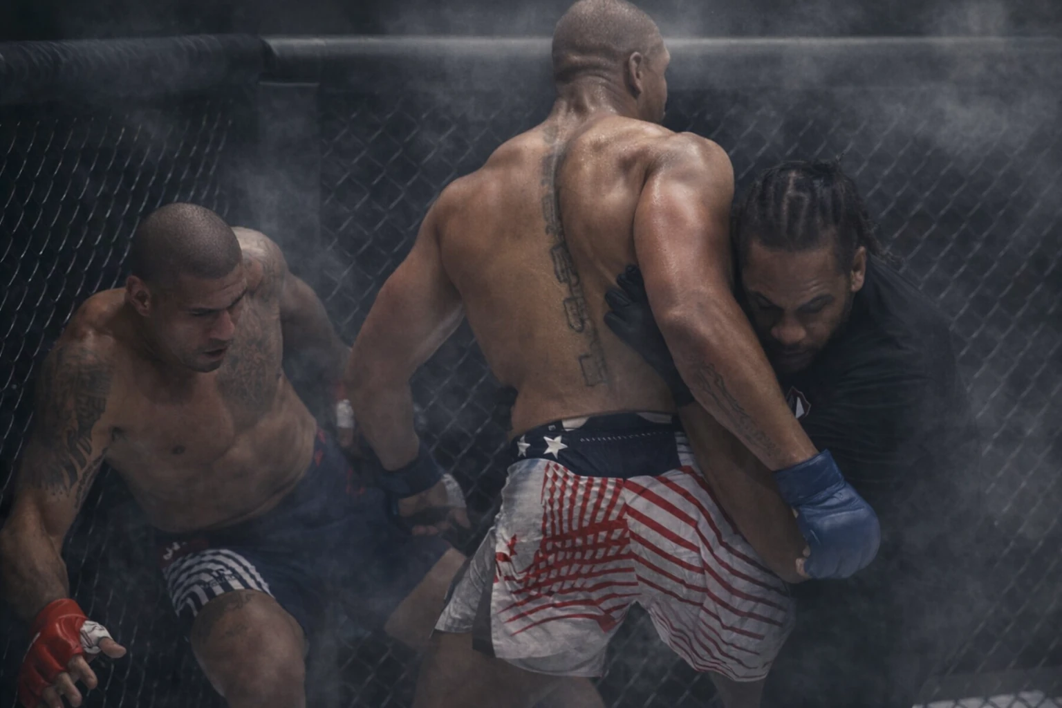 Ciryl Gane Stops Alex Pereira at UFC Freedom 250 for Interim Gold