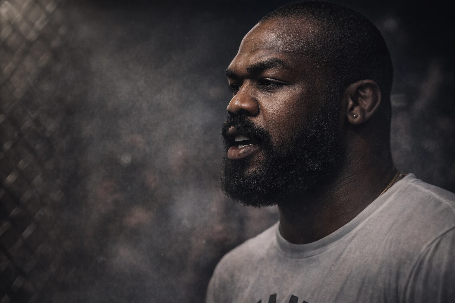 Jon Jones and Francis Ngannou React After Ciryl Gane Stops Alex Pereira