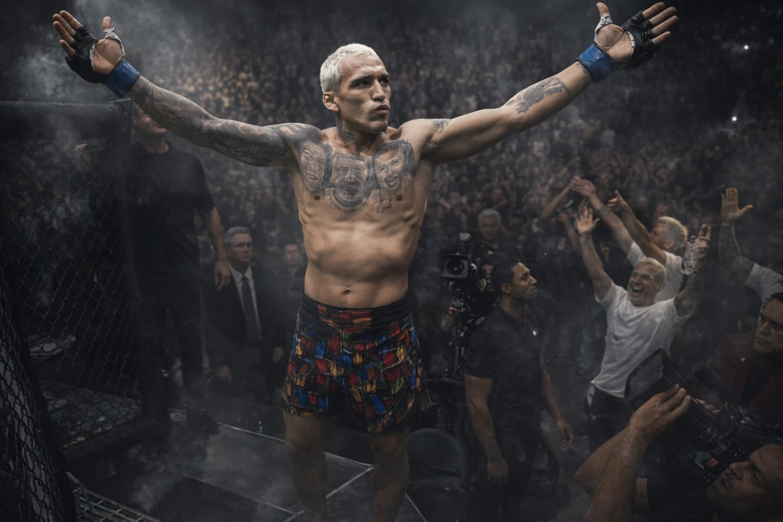 Charles Oliveira Fires Back at Critics of BMF Win Over Holloway