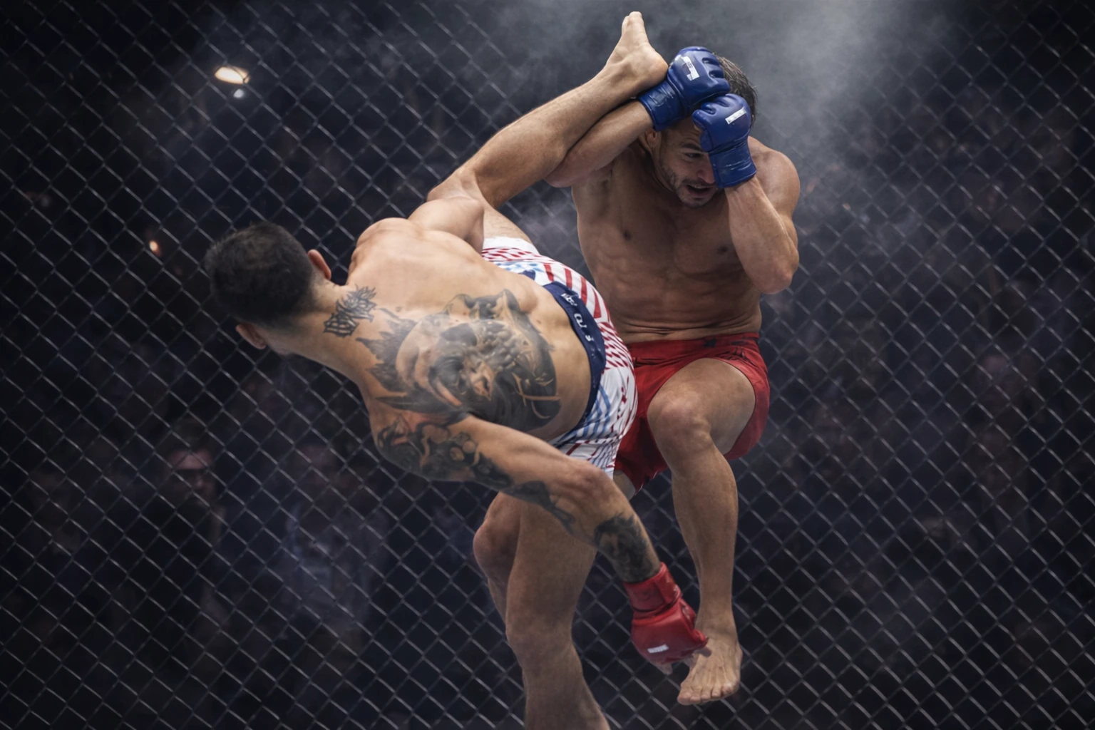Mauricio Ruffy Stops Michael Chandler Late in First Round on UFC Card