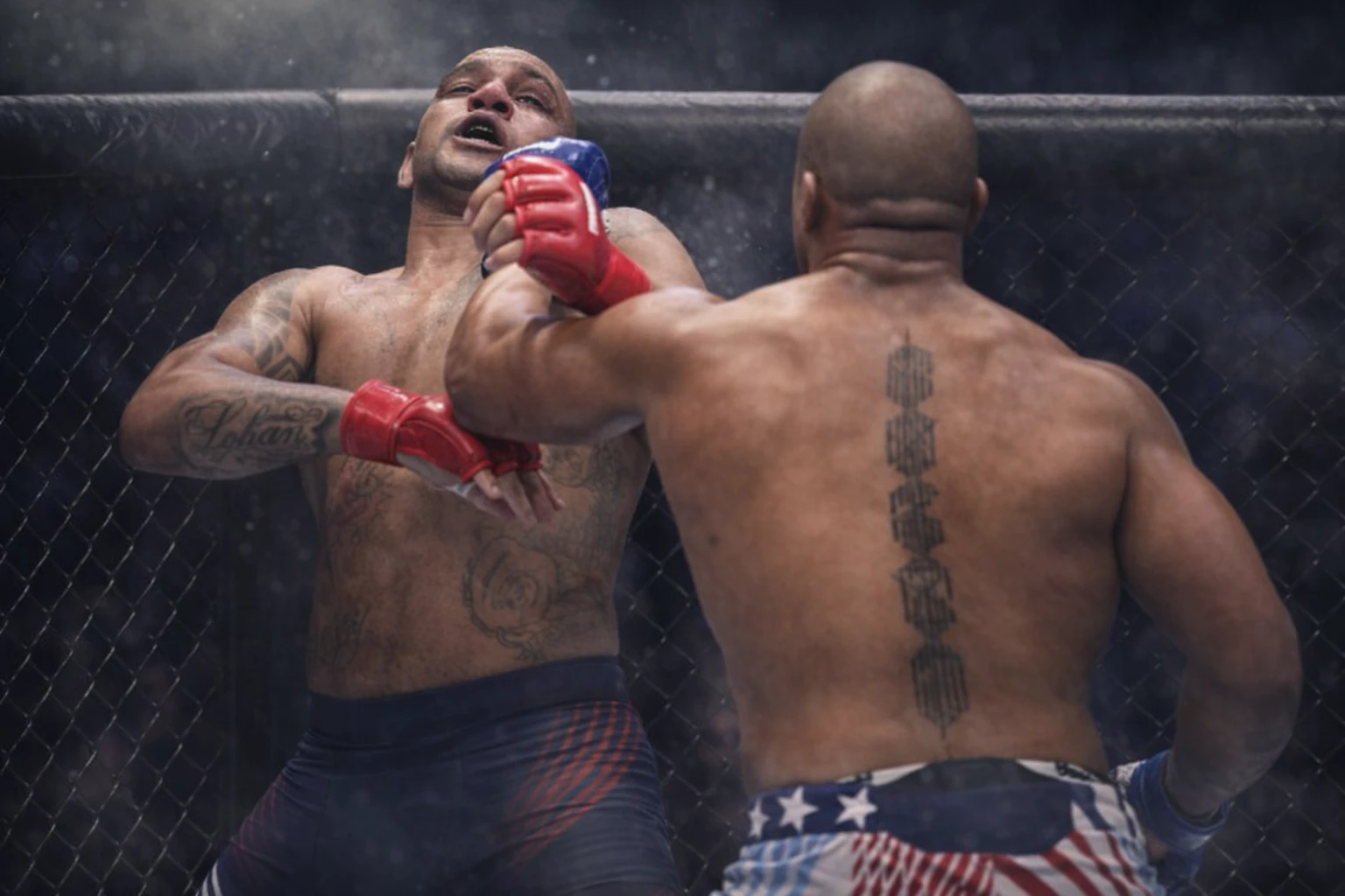 Ciryl Gane Stops Alex Pereira by Second-Round TKO at UFC White House