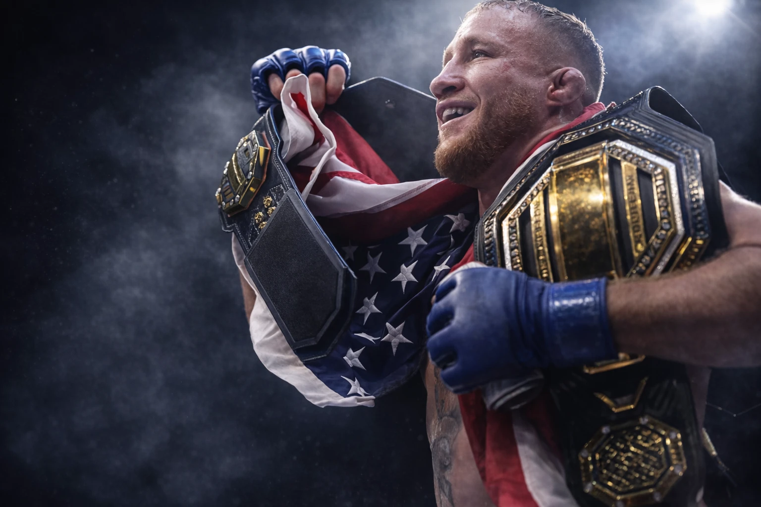 Justin Gaethje Reflects After Upset Win Over Ilia Topuria at UFC White House