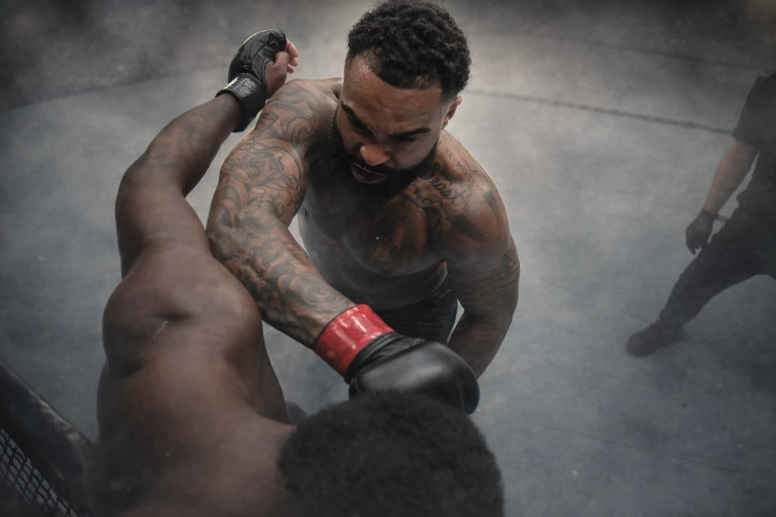 Olympic Champ Gable Steveson Smashes Ellison in UFC 329 Debut