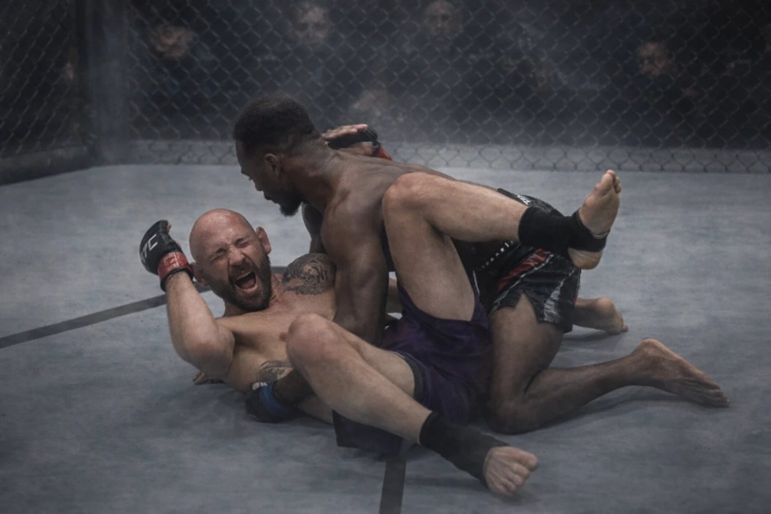 Darrius Flowers Scores First UFC Win, Stops Lando Vannata in Round 2