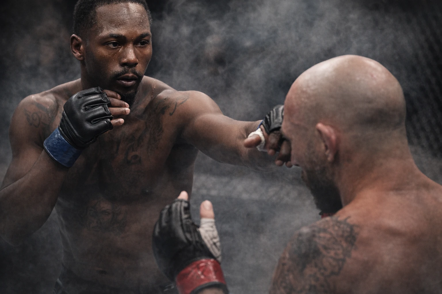 Darrius Flowers KOs Lando Vannata for First UFC Victory in Vegas