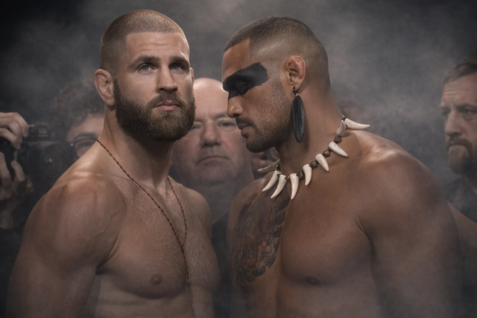 Prochazka Faces Crowd as Ulberg Staredown Sets Stage for UFC 327