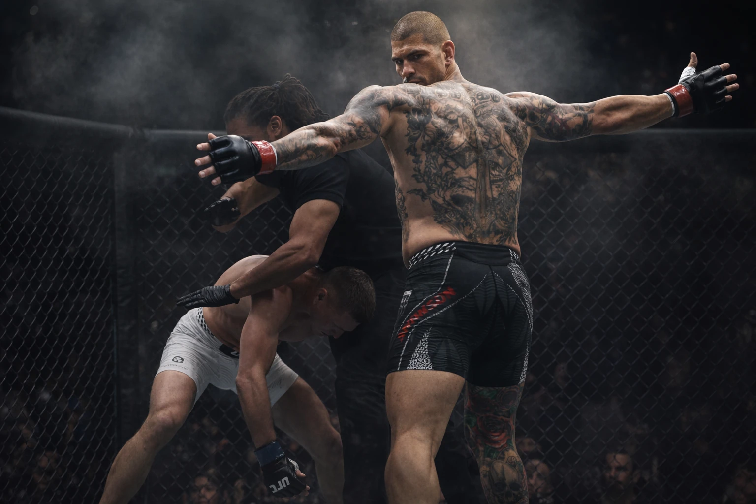 UFC 327 Delivers Six Stoppage Finishes in Miami Show