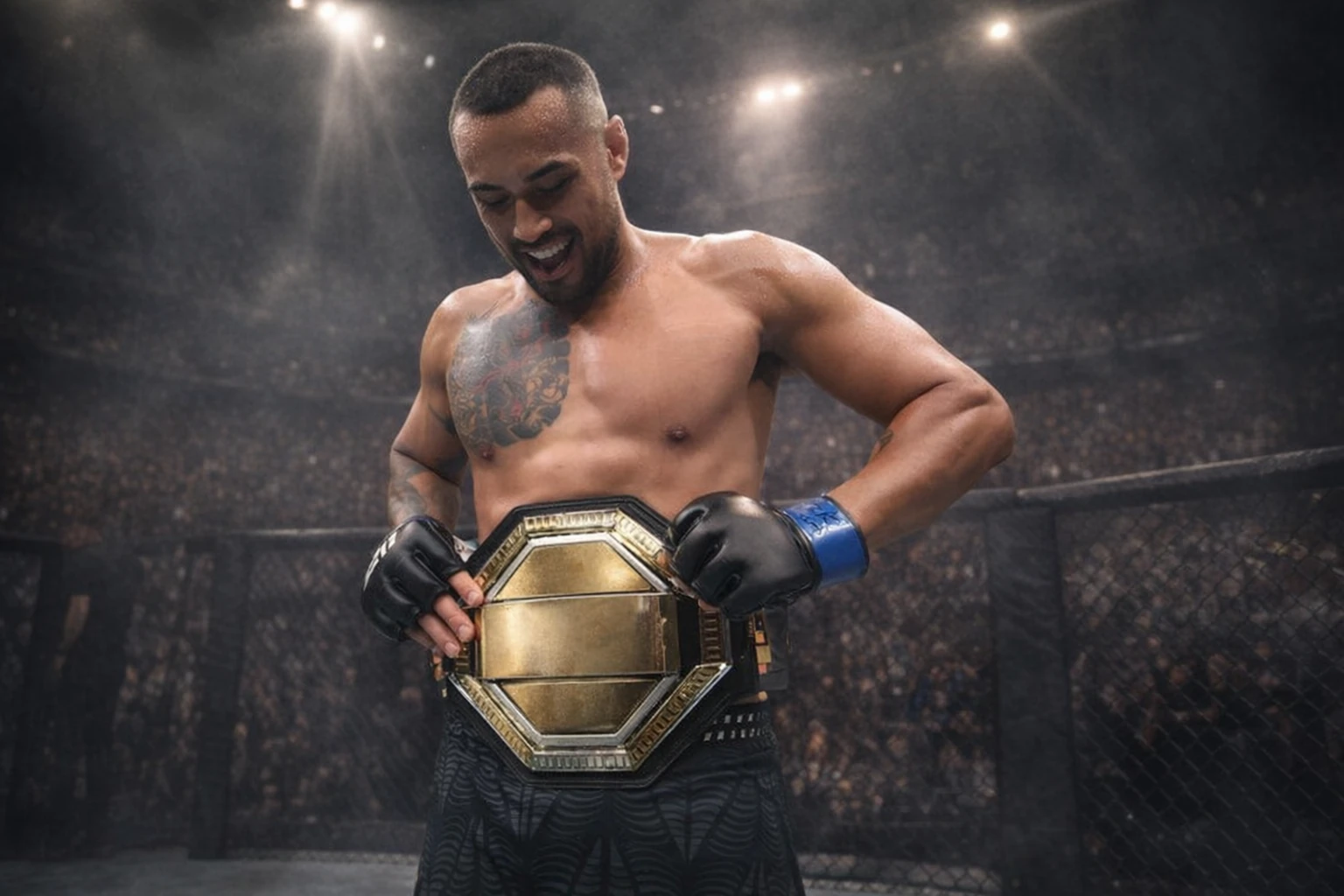 Carlos Ulberg KOs Jiri Prochazka to Claim Vacant UFC Title at 205