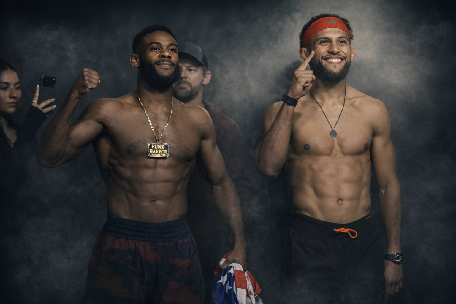 UFC Fight Night 274 Fighters Face Off at Las Vegas Weigh-Ins