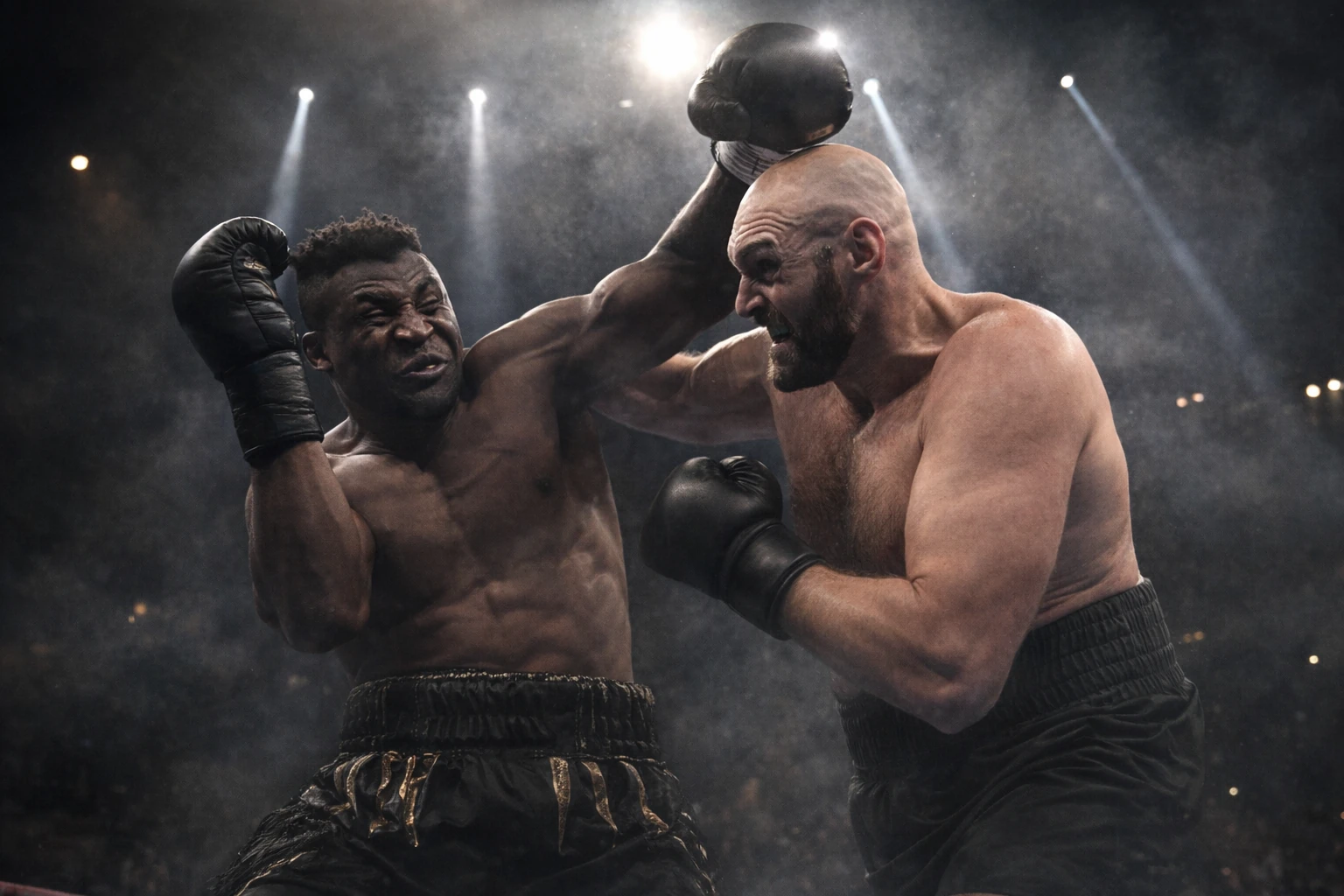 Francis Ngannou Gives Slight Edge to Tyson Fury Over Anthony Joshua