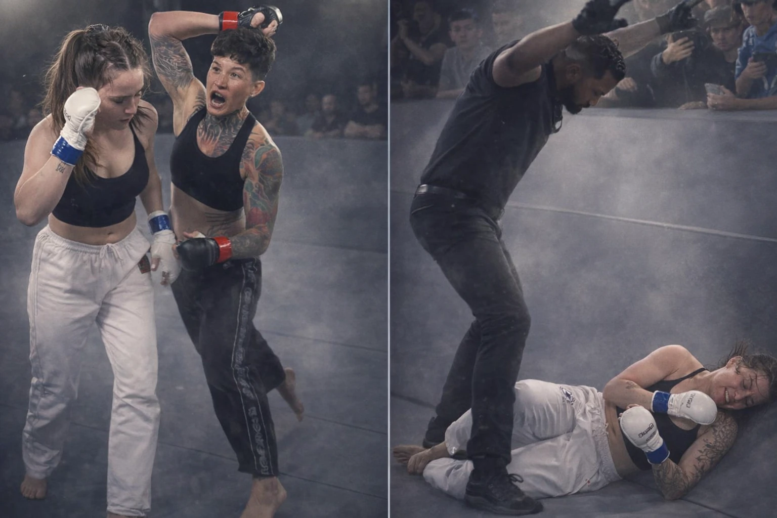 Larissa Pacheco Scores Violent Finish in Karate Combat Debut
