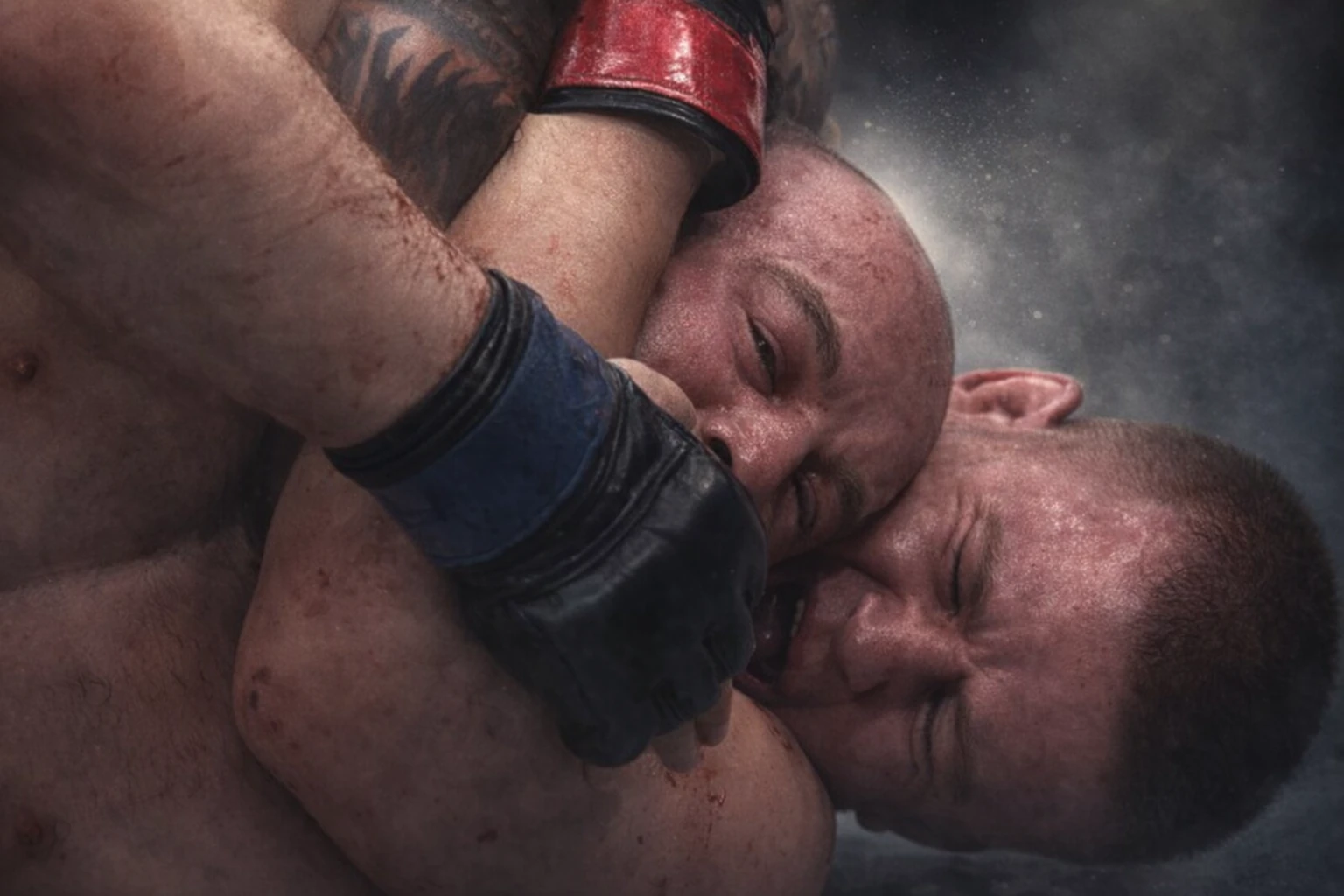 Grant Dawson Rallies to Submit Mateusz Rebecki at UFC 328
