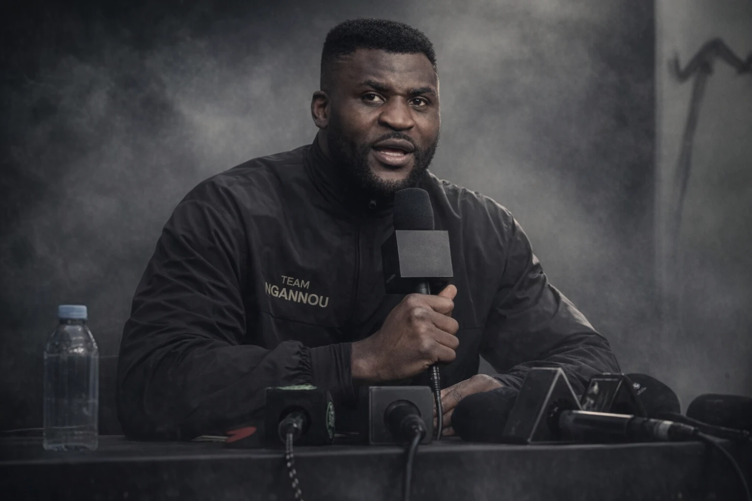 Francis Ngannou Reacts to Jon Jones Joining MVP MMA 1 Broadcast Team