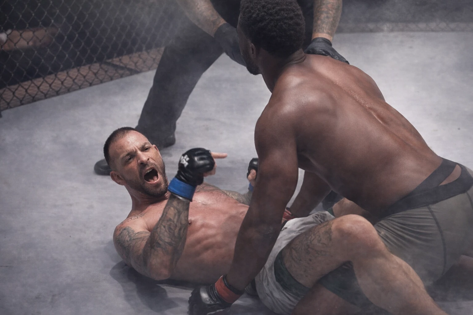 Joe Schilling Retires Mid-Fight After Foul, Abena Wins by TKO