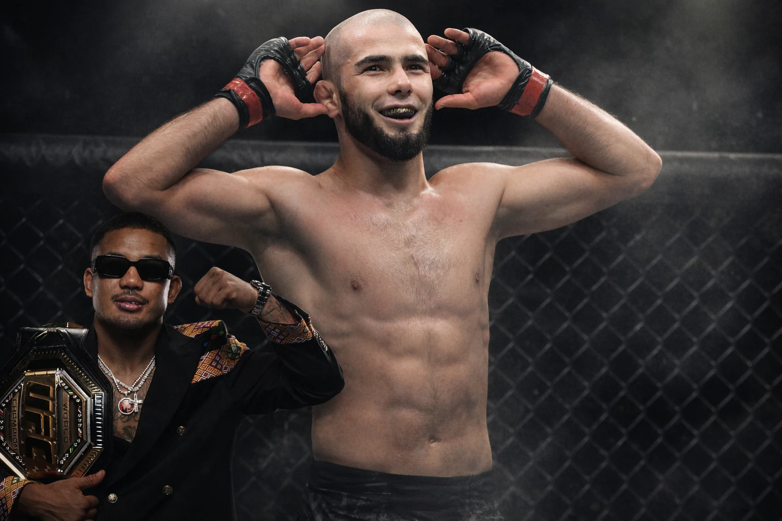 Muhammad Mokaev Insists He’d Be UFC Champion, Targets Joshua Van