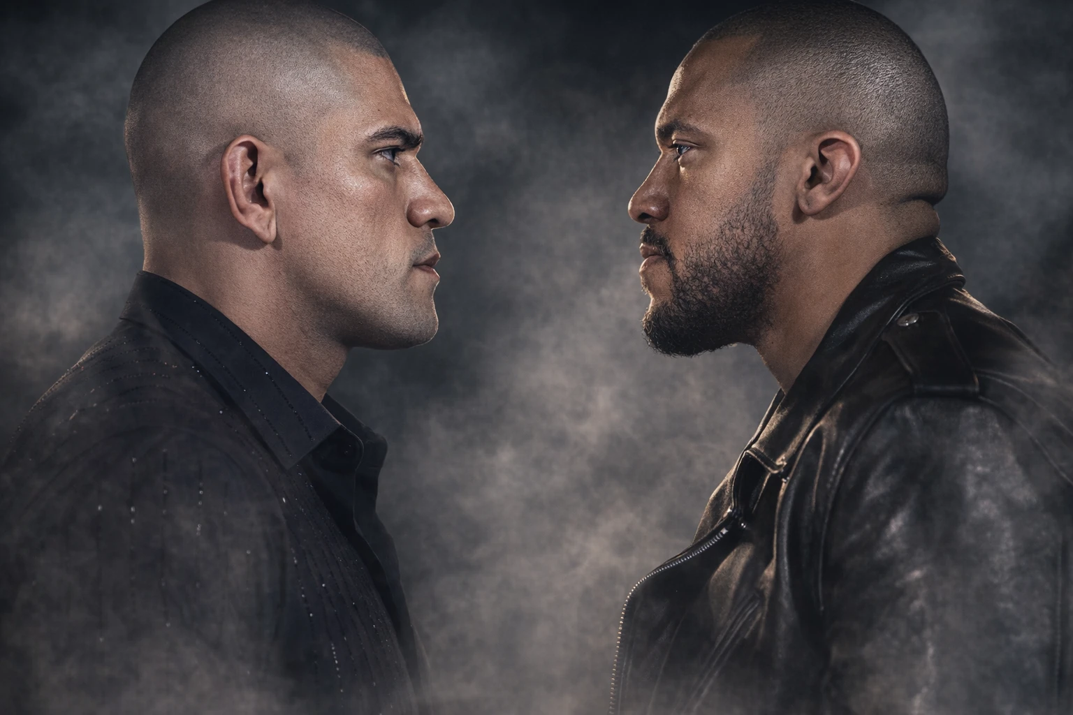 Alex Pereira, Ciryl Gane Face Off at Lincoln Memorial Before Interim Clash