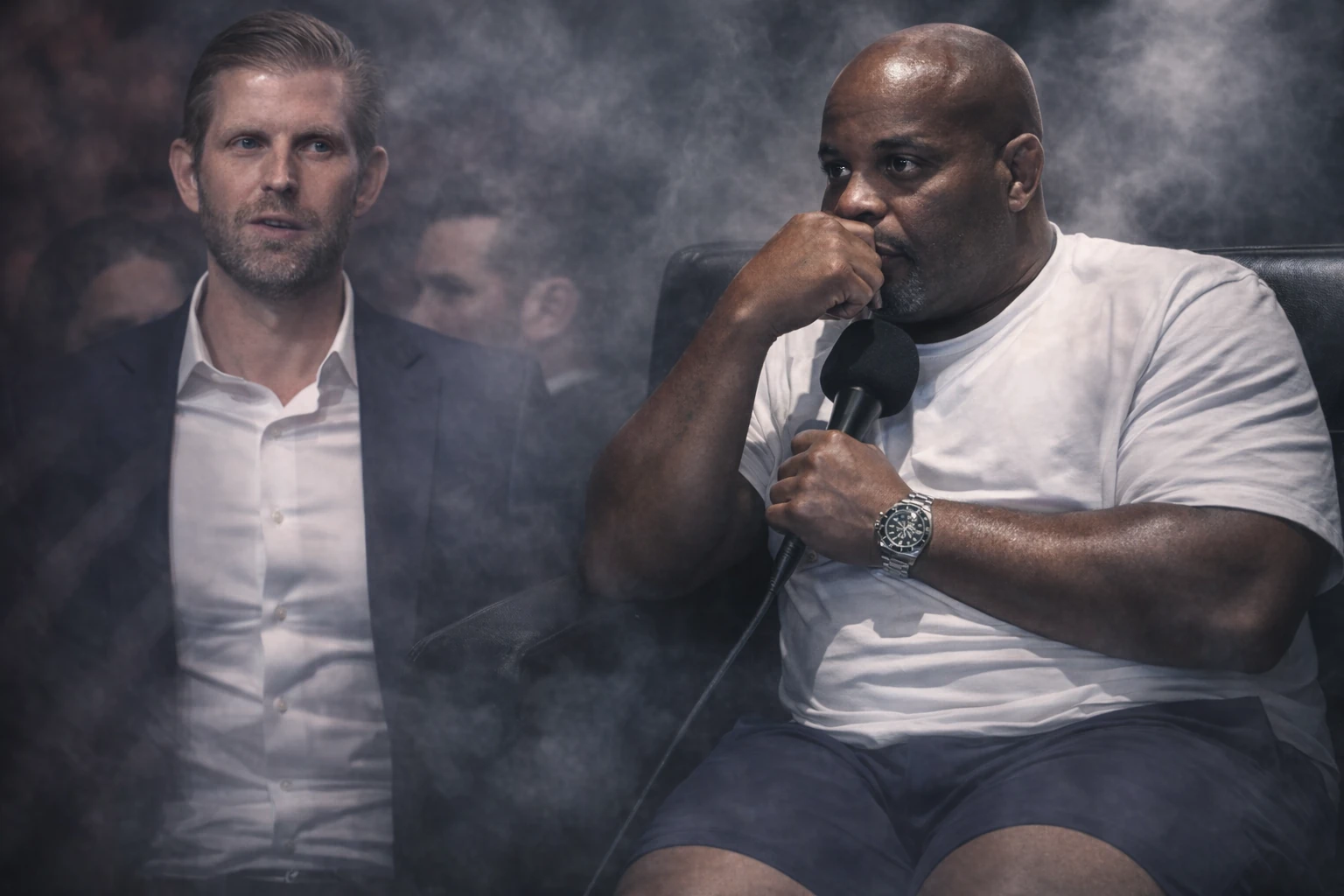 Daniel Cormier Deletes DMs After Eric Trump Asks About ‘Rigged’ Fights