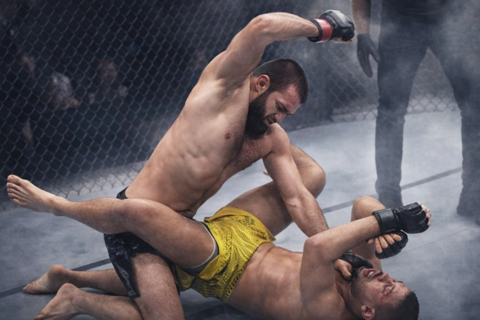 Tahir Abdullayev Stops Jefferson Nascimento for First UFC Win at Home