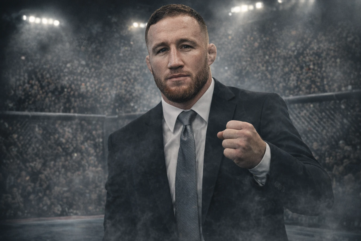 New UFC Lightweight Champion Justin Gaethje Visits White House
