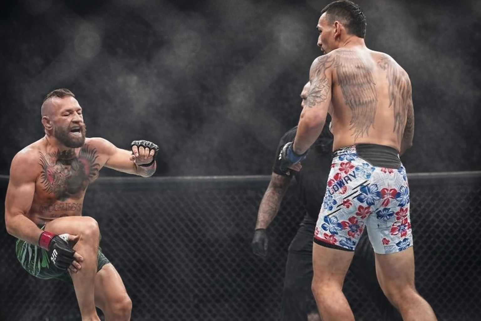 Israel Adesanya Questions Conor McGregor’s Knee Health Before UFC 329