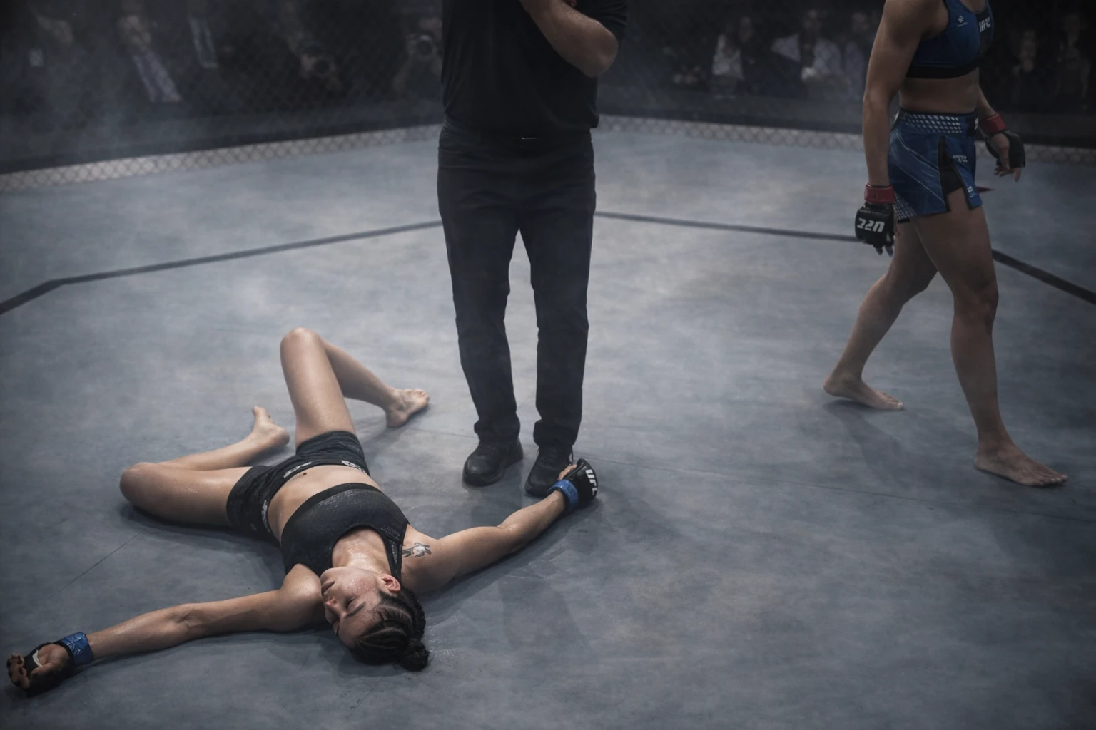 Controversial Soccer Kick, Point Deduction Highlight Dione Barbosa Win