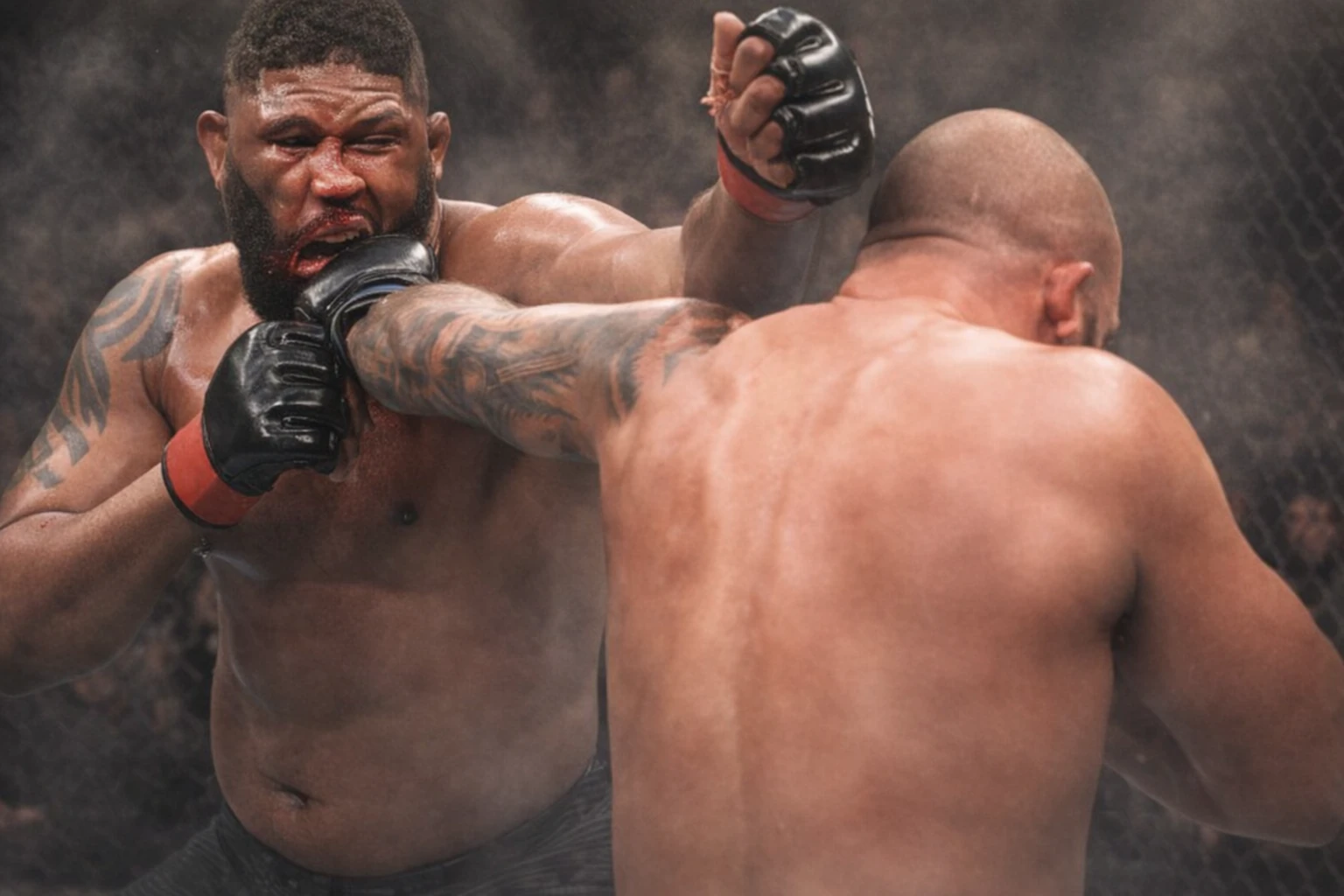 Curtis Blaydes Suffers Facial Fractures After UFC 327 War in Miami