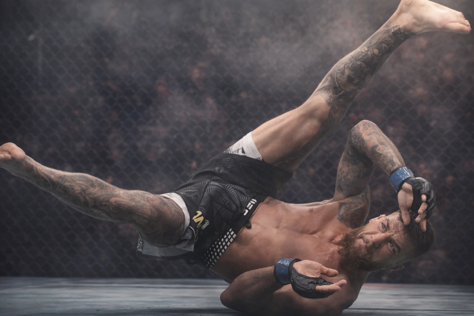Yaroslav Amosov Chokes Out Joel Alvarez With Second-Round Finish at UFC 328