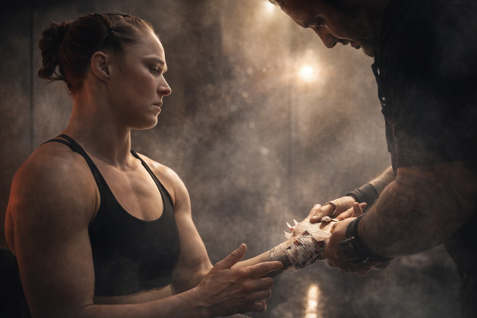Ronda Rousey Submits Gina Carano in 30 Seconds in Triumphant Return