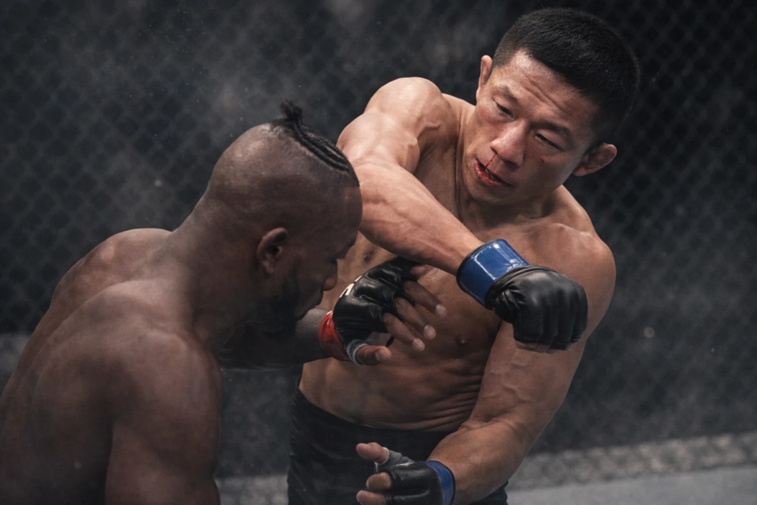 Manel Kape Avenges 2017 Loss, Knocks Out Kyoji Horiguchi in UFC Rematch