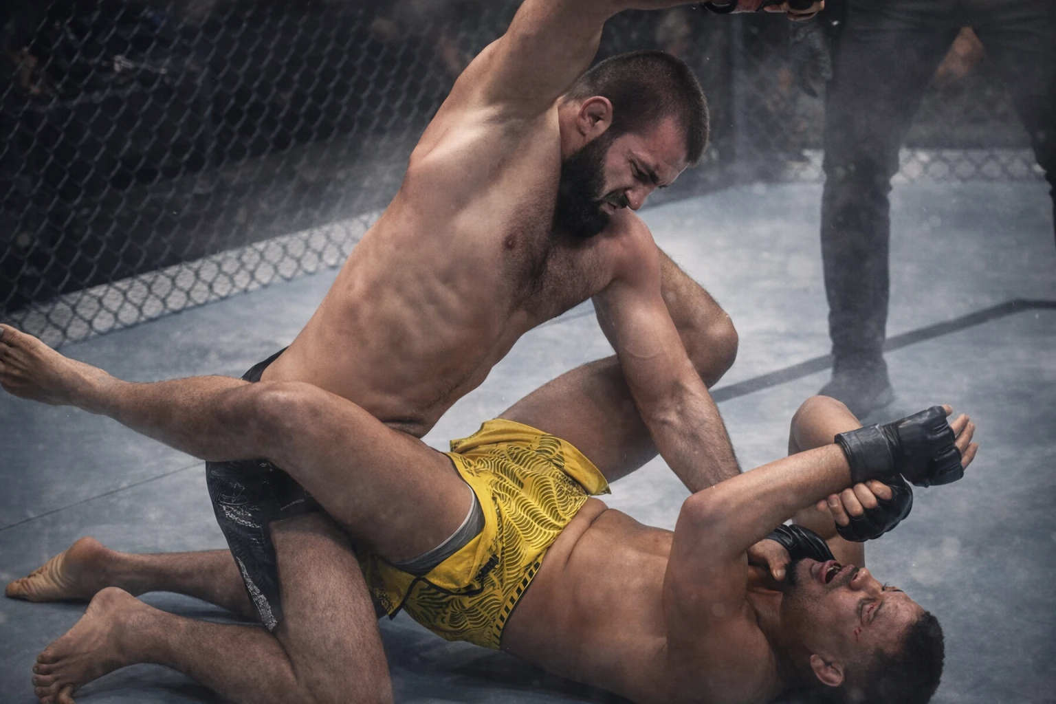 Tahir Abdullayev Stops Jefferson Nascimento With Late UFC Baku TKO