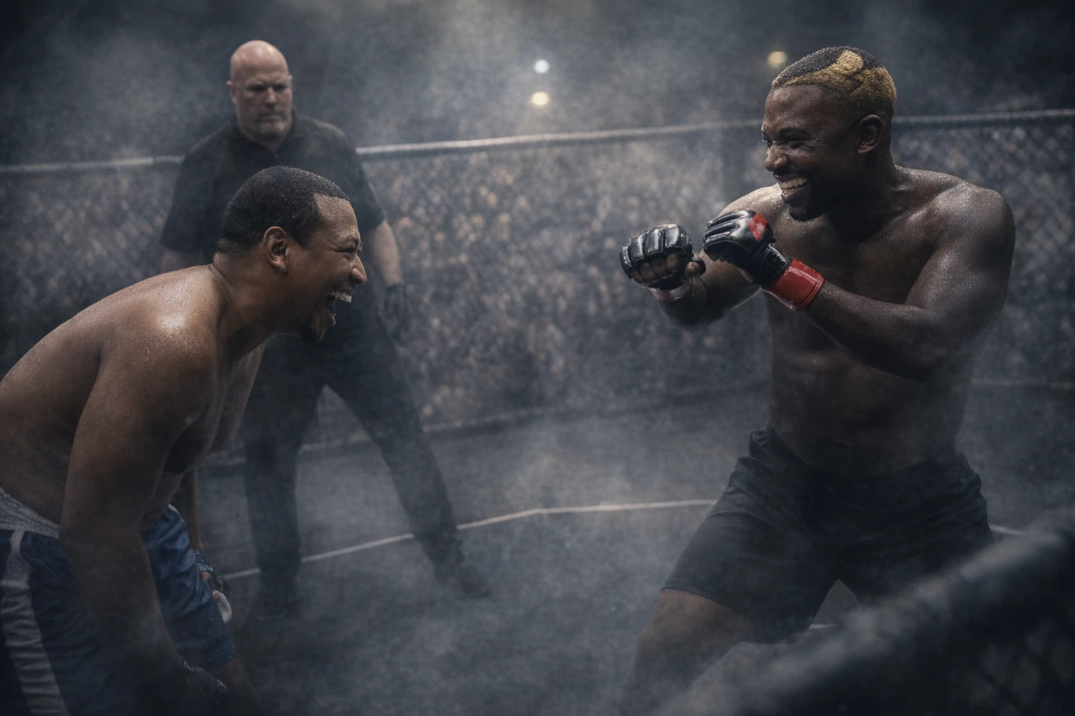 Ray J Knocked Out By Supa Hot Fire At Brand Risk 14