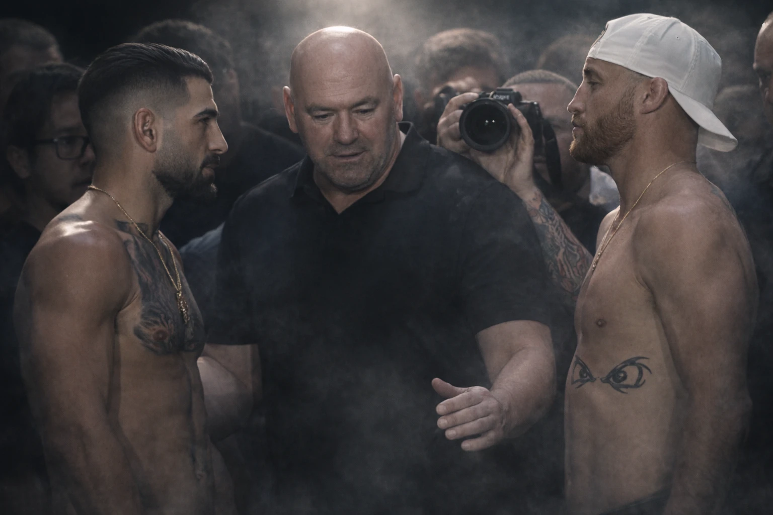 Gaethje, Topuria Separated at Intense UFC White House Weigh-Ins