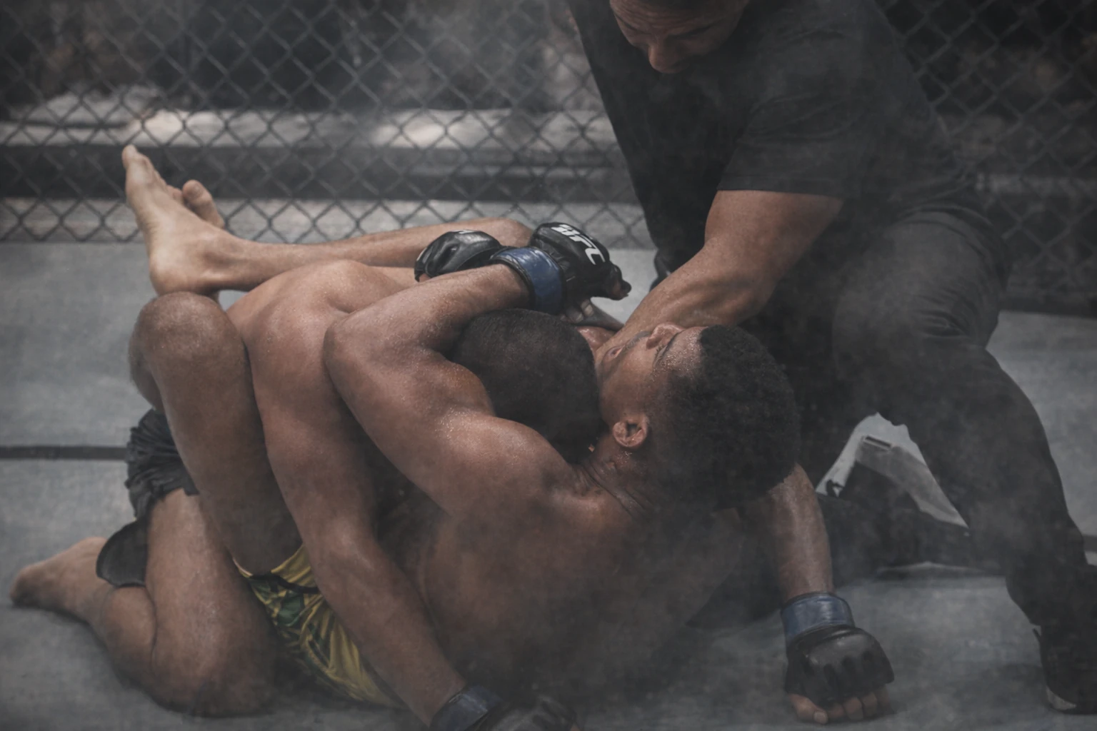 Controversial Late Stoppage Gives Tahir Abdullayev TKO Win at UFC Baku