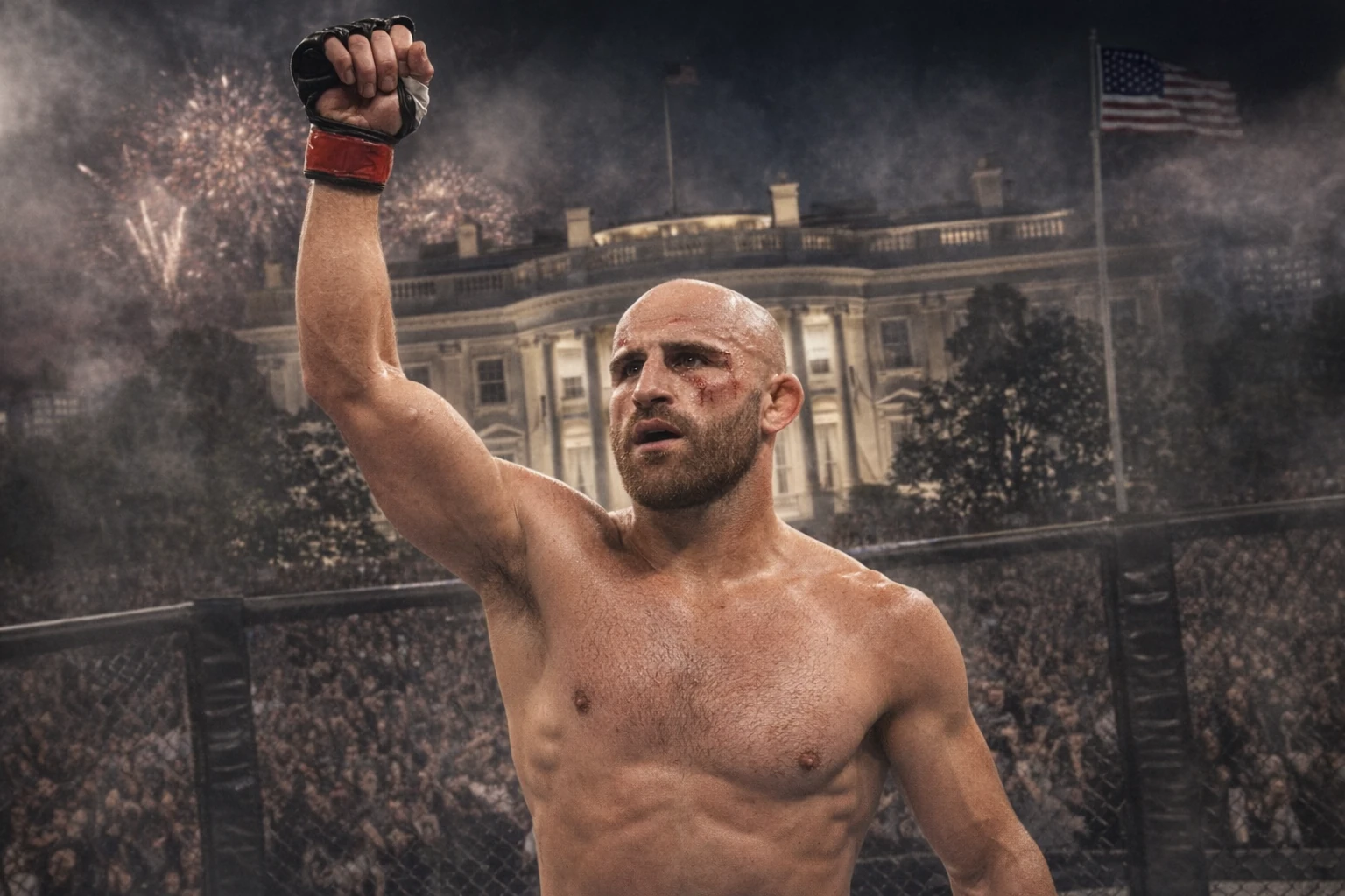 UFC Unveils Striking New Renderings for White House Fight Card